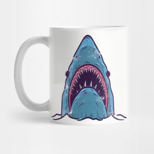 Shark head Design T-shirt STICKERS CASES MUGS WALL ART NOTEBOOKS PILLOWS TOTES TAPESTRIES PINS MAGNETS MASKS Mug